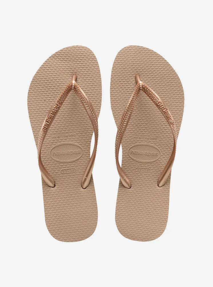 Havaianas Slim Rose Gold - Sandalias para mujer