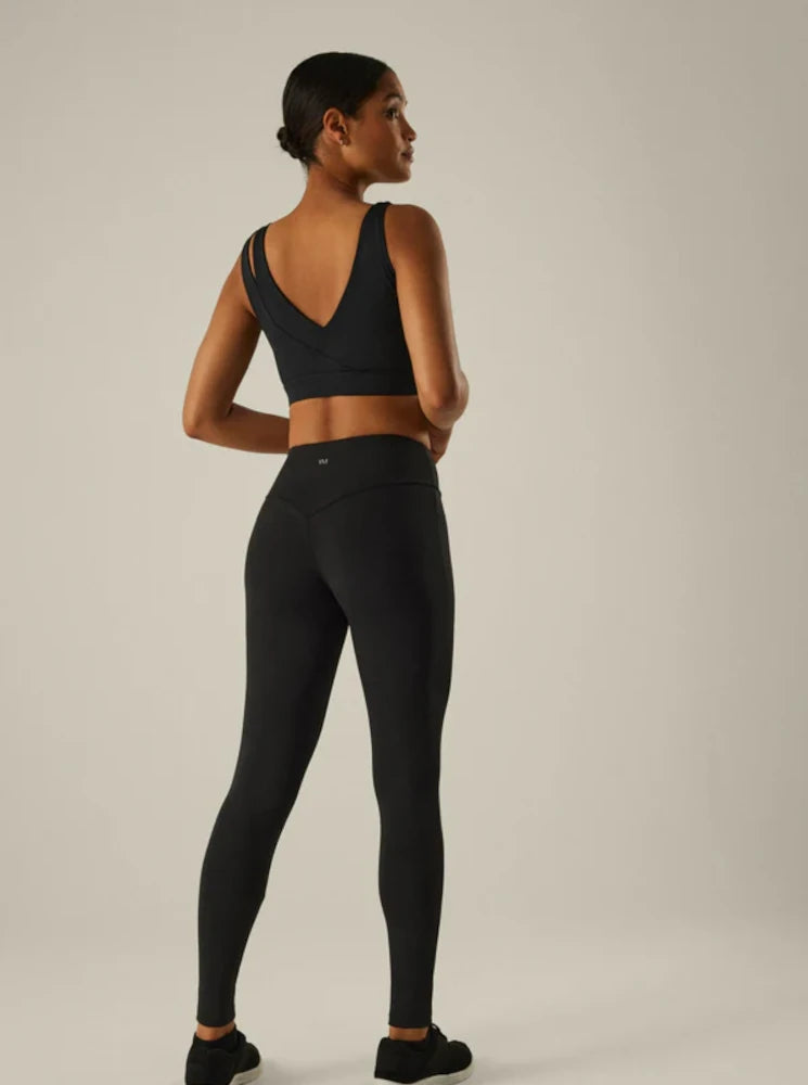 Leggings deportivo bolsillo interior negro