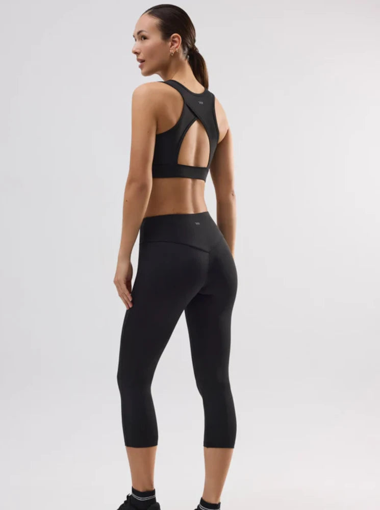 Leggings deportivos capri negro
