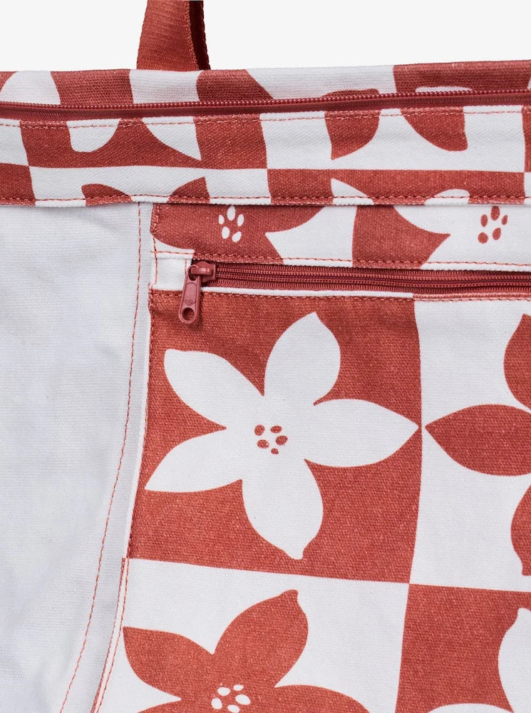 Gold Dust Girl Tote Rojo Roxy