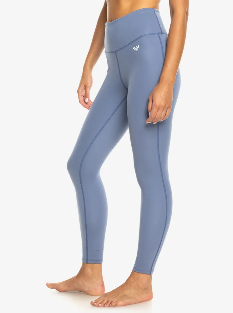 Heart Into It Ankle Gris - Leggings técnicos para Mujer Roxy