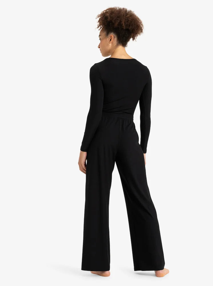 Rise & Vibe Wide Leg - Pantalón deportivo para Mujer