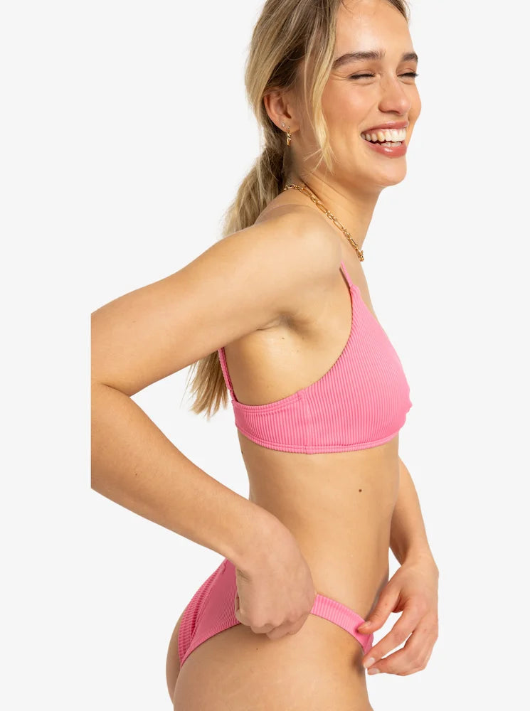 Roxy Love The Surf Knot - Top de bikini triangular para mujer de Roxy