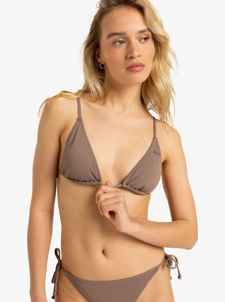 Lasca - Top de bikini triangular para mujer
