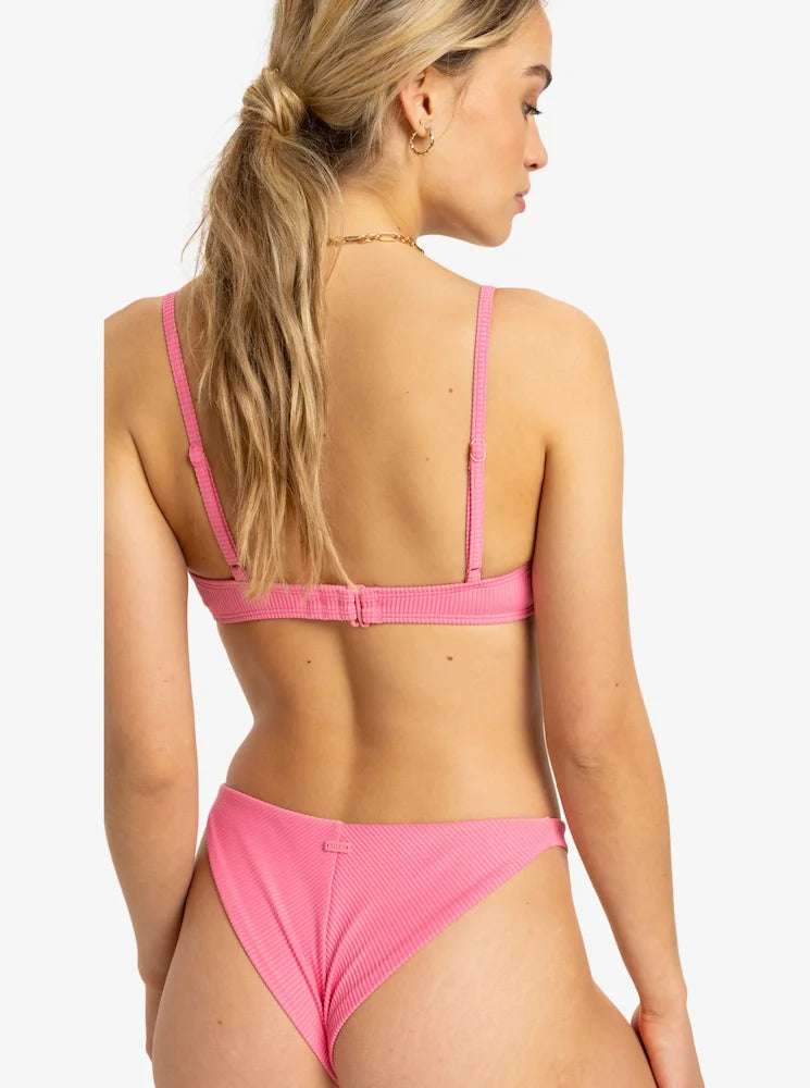 Rib ROXY Love The Goofy - Bragas de bikini cheeky para mujer