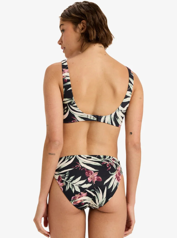Printed beach classics floral - Braguita hipster de bikini para mujer
