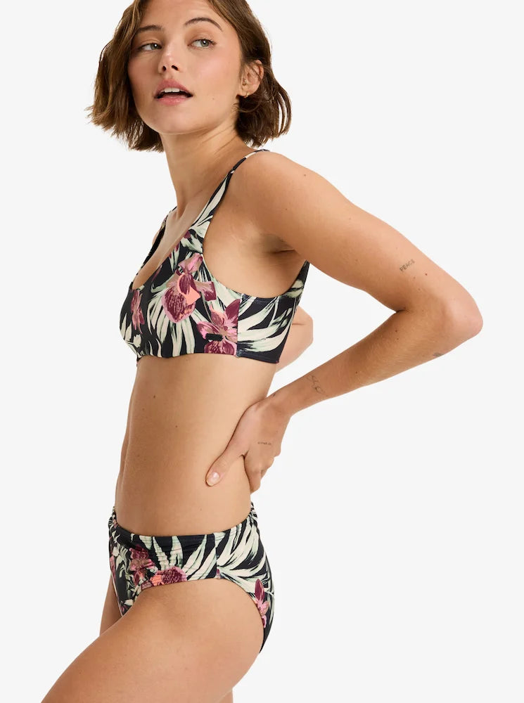 Printed beach classics floral - Braguita hipster de bikini para mujer