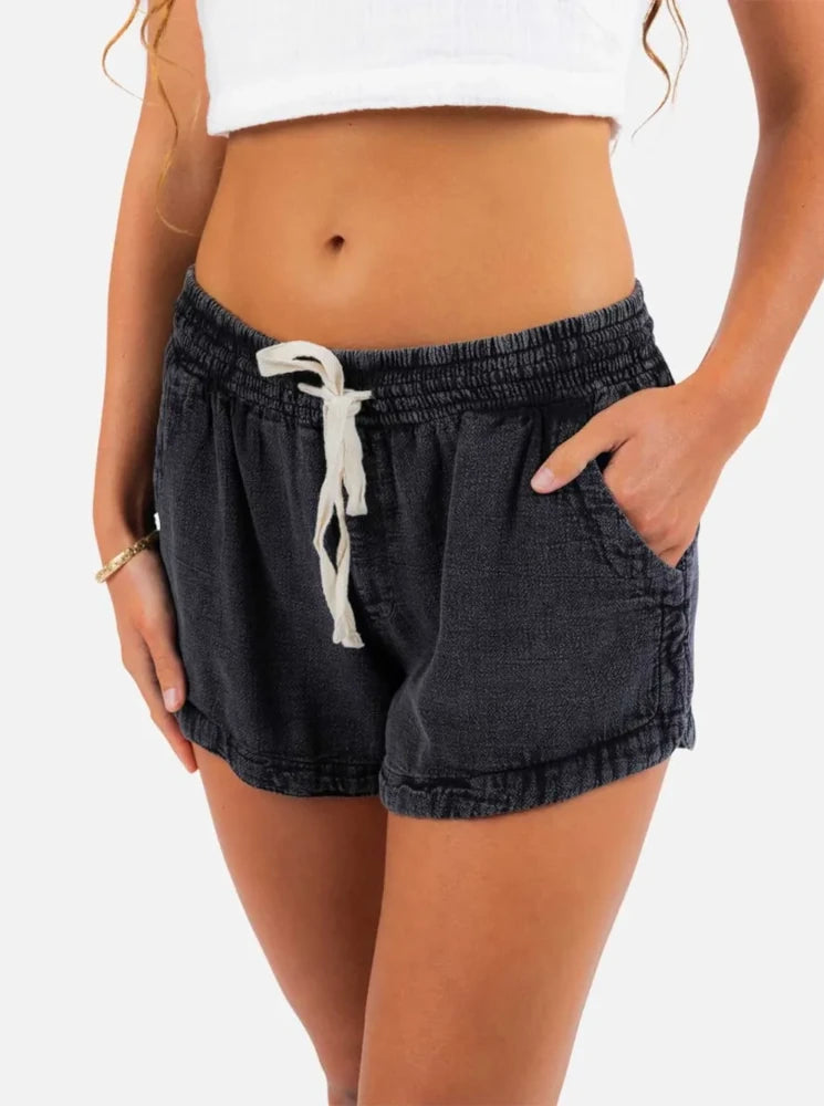 Classic Surf Shorts Negro - Pantalón corto para mujer