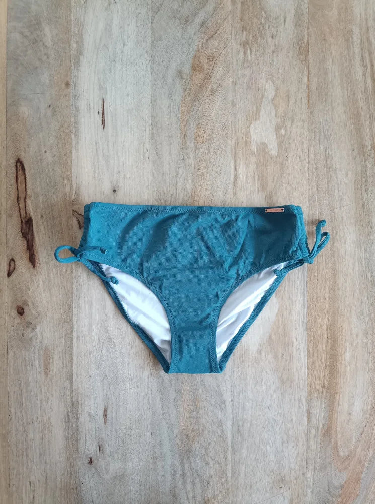 Micropiqué Deep Esmerald - Braga de bikini reductora para mujer