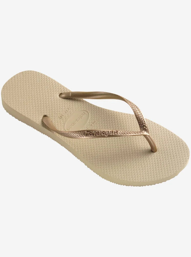 Havaianas Slim FC Golden - Sandalias para mujer