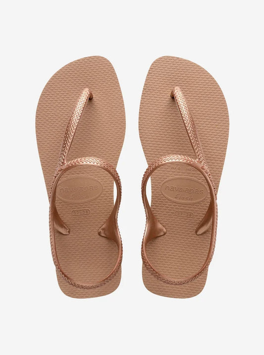 Havaianas Flash Urban FC Rose Gold - Sandalias para mujer