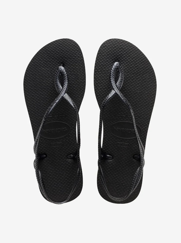 Havaianas Luna FC Negro - Sandalias para mujer