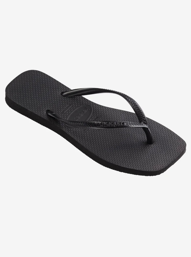 Havaianas Slim Square Negro - Sandalias para mujer