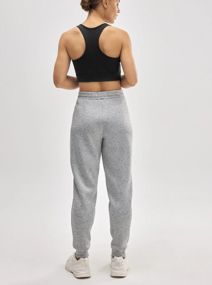 Pantalón jogger deportivo con bolsillos gris