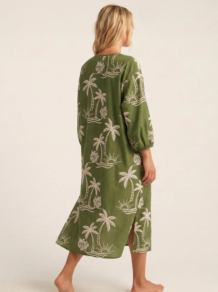 Kaftan Salvia Verde Robin Collection
