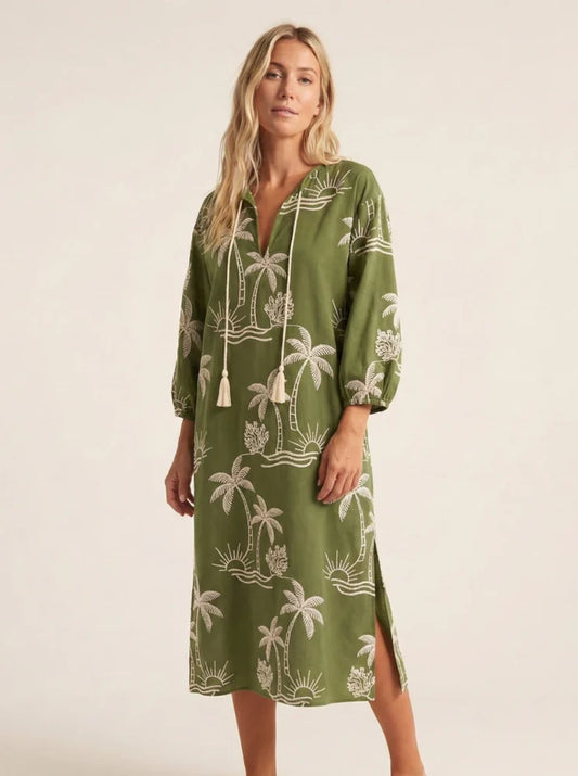 Kaftan Salvia Verde Robin Collection
