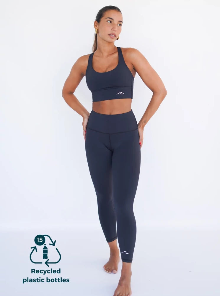 Legging Ocean negro de Fitplanet