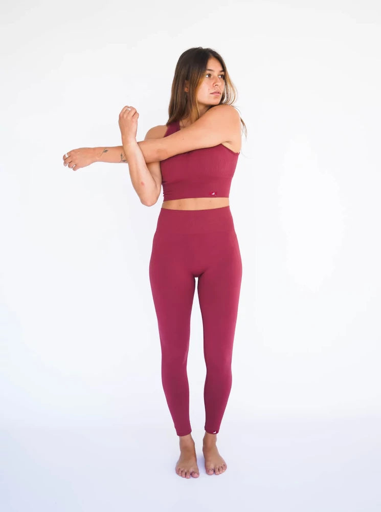 Legging granate monachus seamless