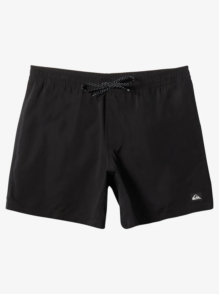 Everyday Solid Volley 15 Negro - Bañador para Hombre de Quiksilver