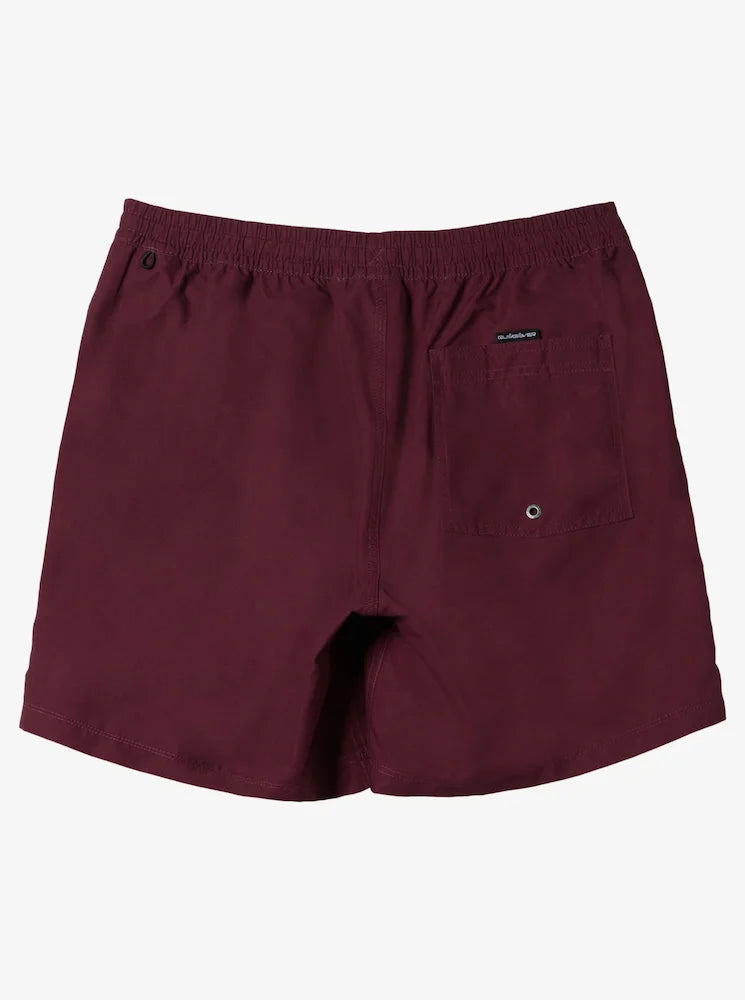 Everyday Solid Volley 15 Wine - Bañador de hombre de Quiksilver