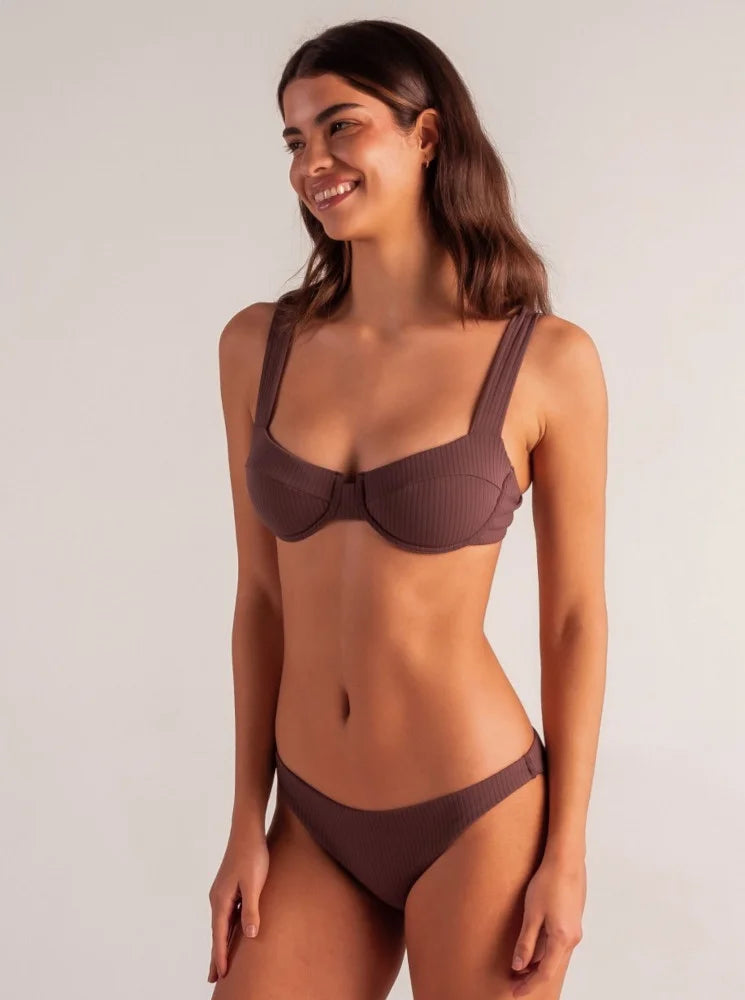 Bikini balconette Chocolate Robin Collection