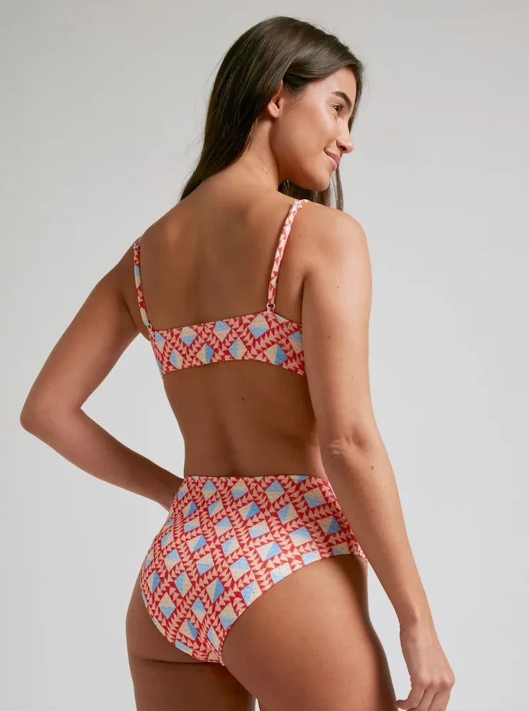 Mohawk - Braguita alta de bikini para mujer