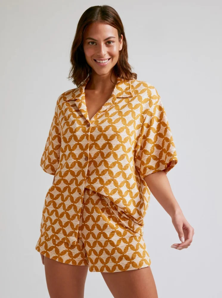 Zama Sun Camisa - Camisa de manga corta para mujer