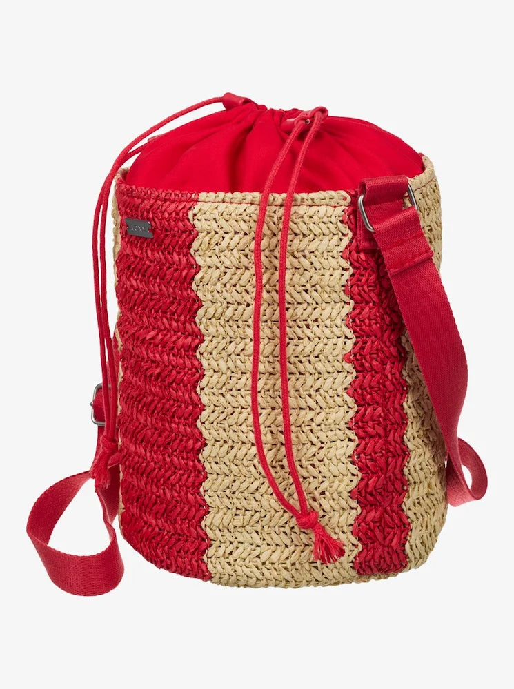 Sister of the Moon Purse Fibra Natural Rojo