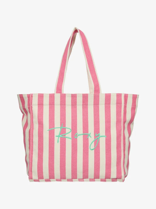 Fairy Mist Tote Rayas rojo