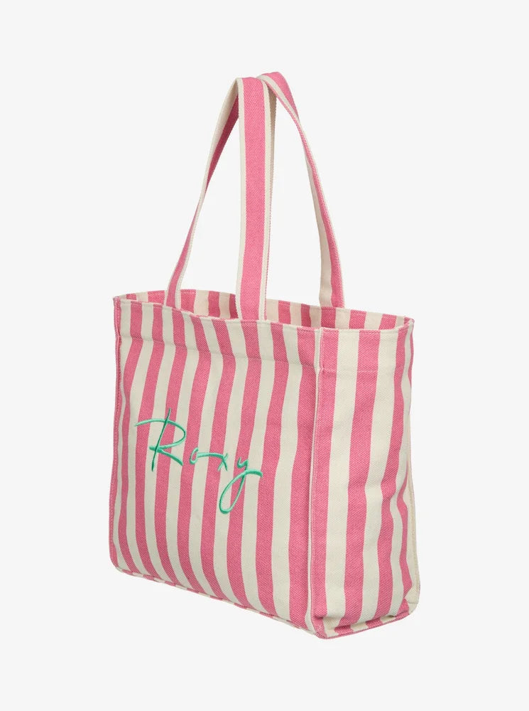 Fairy Mist Tote Rayas rojo
