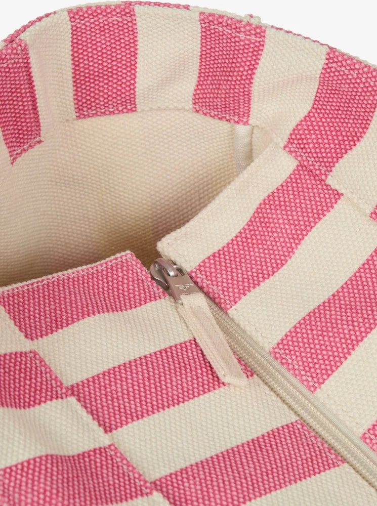 Fairy Mist Tote Rayas rojo