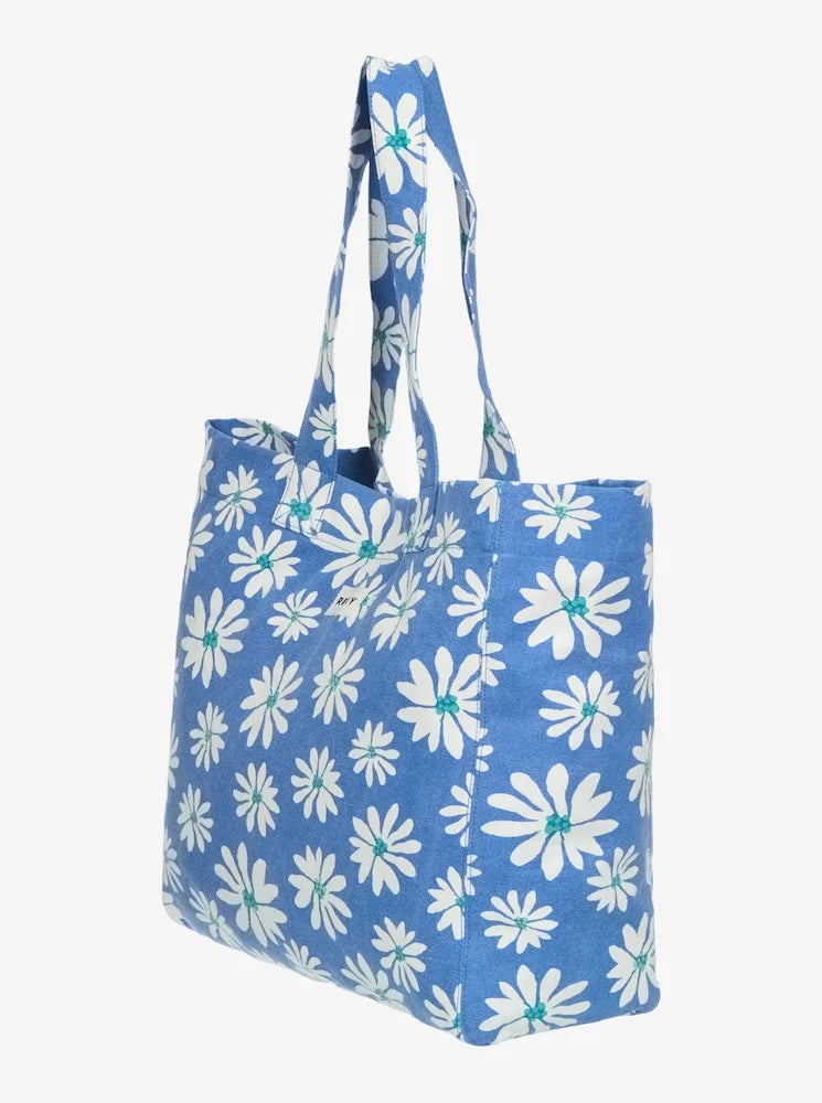 Anti Bad Vibes Tote Margaritas Azul - Bolso tela
