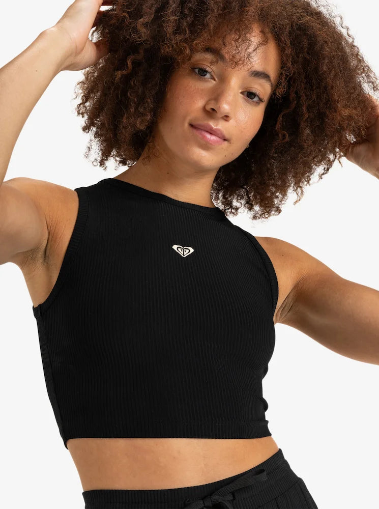 Rise & Vibe - Camiseta Deportiva Sin Mangas para Mujer
