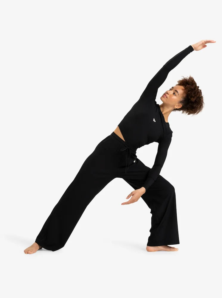 Rise & Vibe Wide Leg - Pantalón deportivo para Mujer