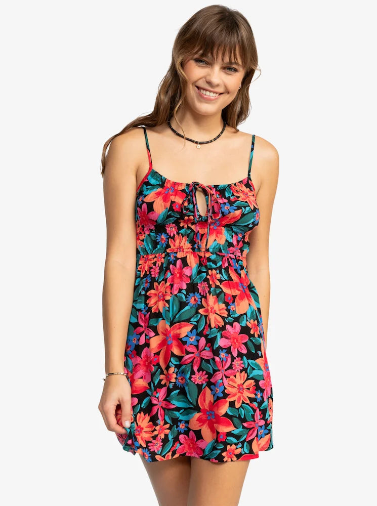 La Vida Mini Oscuro - Vestido con tiras para mujer de Roxy