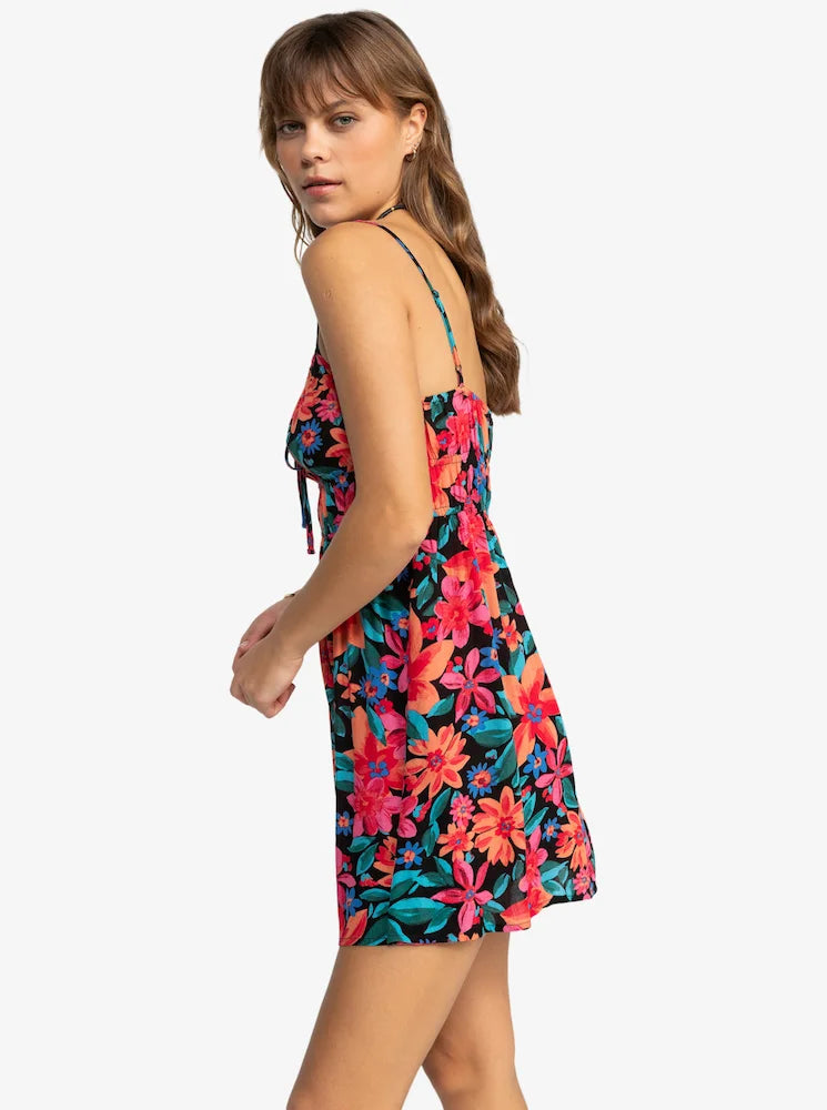 La Vida Mini Oscuro - Vestido con tiras para mujer de Roxy