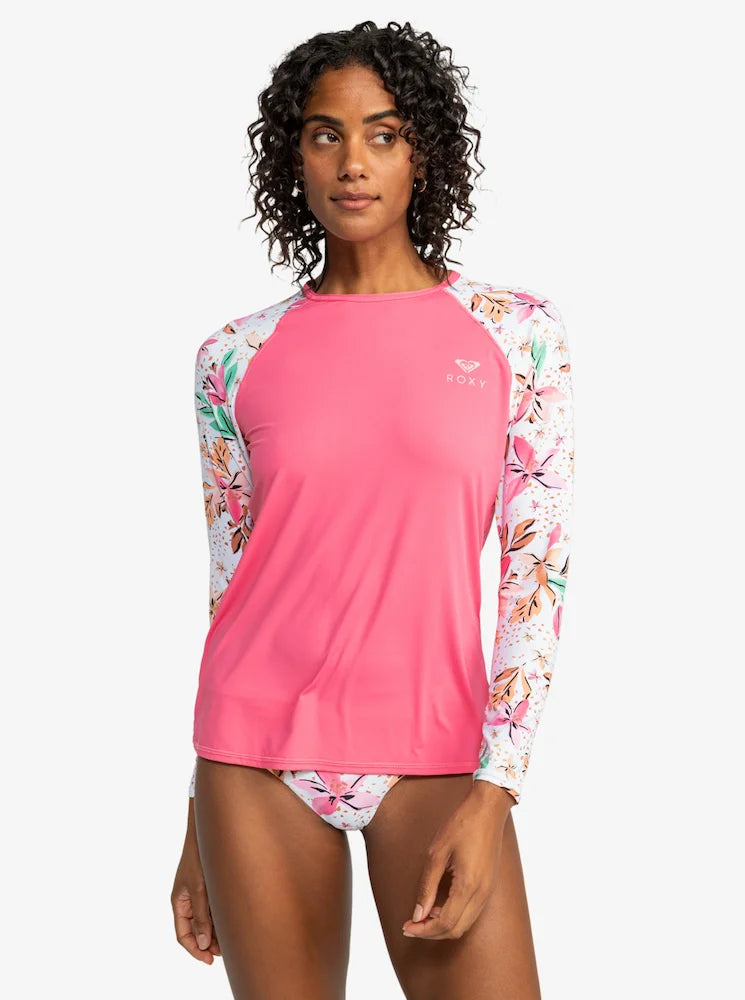 Printed Beach Classics - Lycra de manga larga para mujer