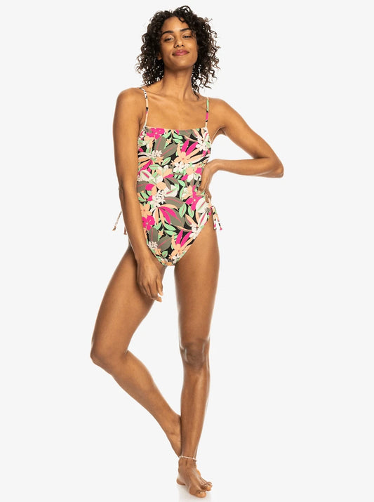 Printed Beach Classic Oscuro - Bañador entero para mujer