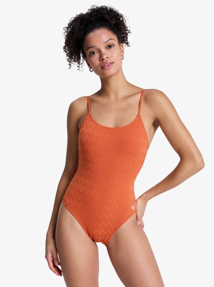 Current Coolness One Piece Naranja Ginger - Bañador entero para mujer