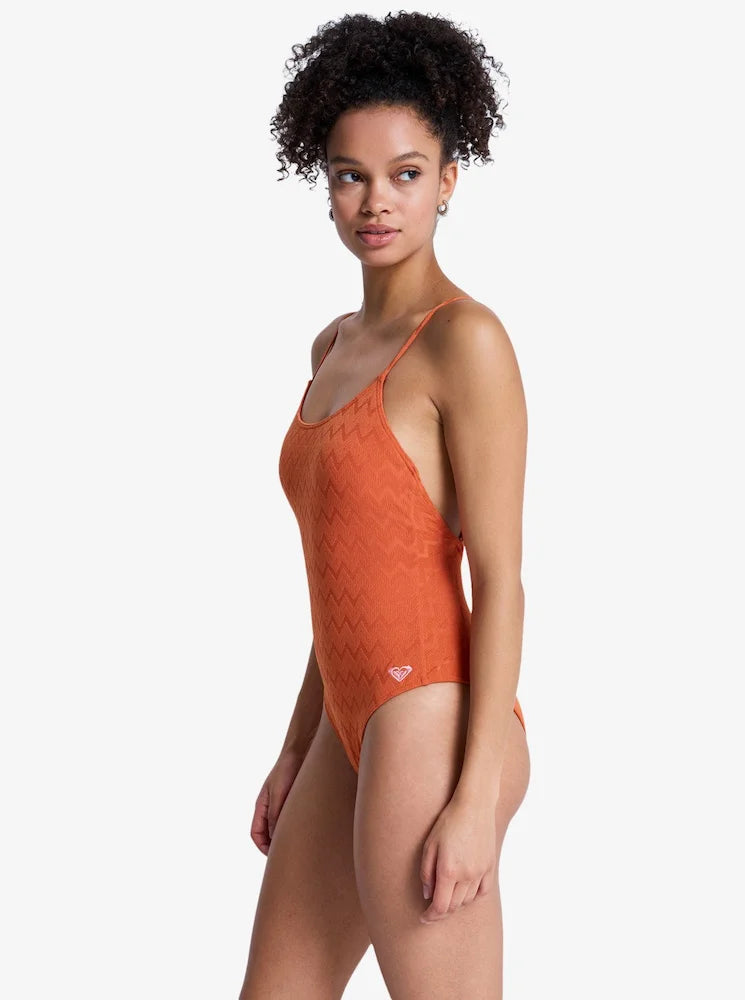 Current Coolness One Piece Naranja Ginger - Bañador entero para mujer
