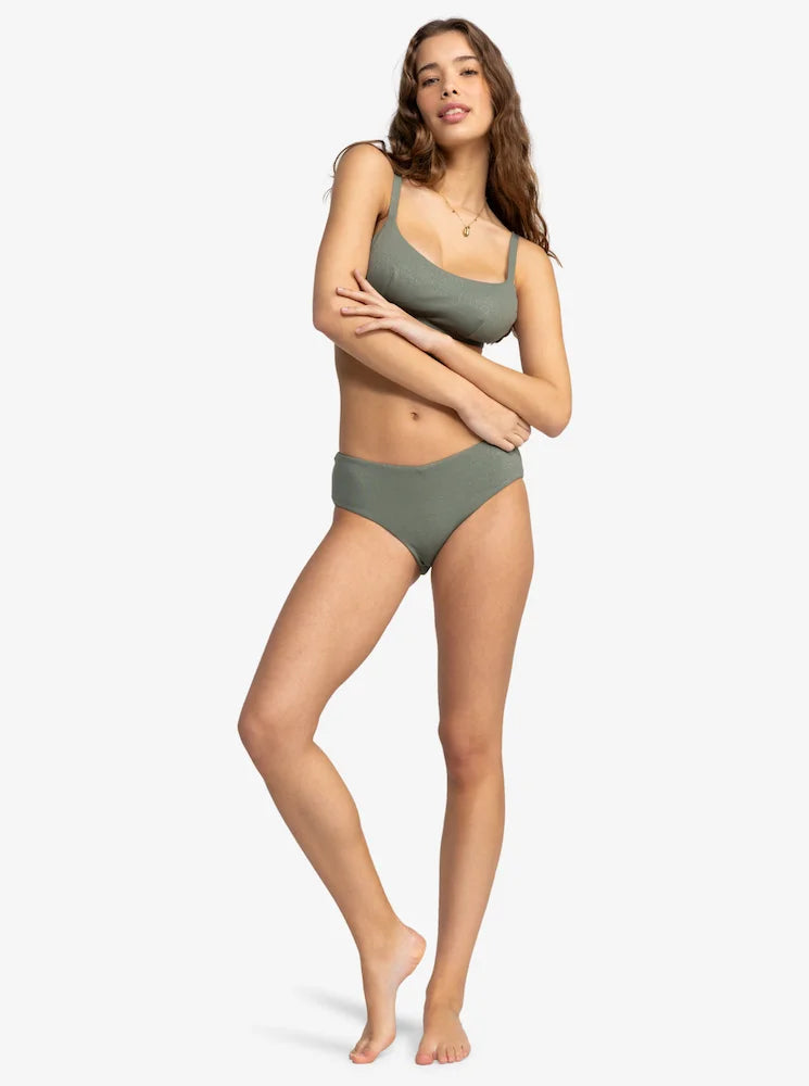 Shiny wave - Top de bikini copa D para mujer