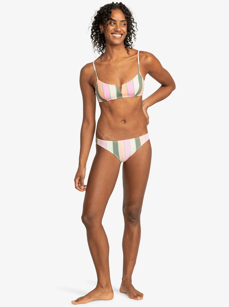 Vista Stripe - Top de bikini bralette para mujer