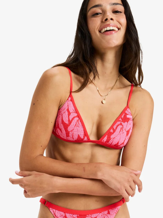 Khloe Mini Fixed Tri - Top de Bikini Triangular para mujer
