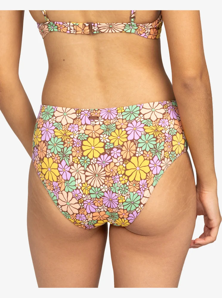 All About Sol - Braguita de bikini hipster alta para mujer