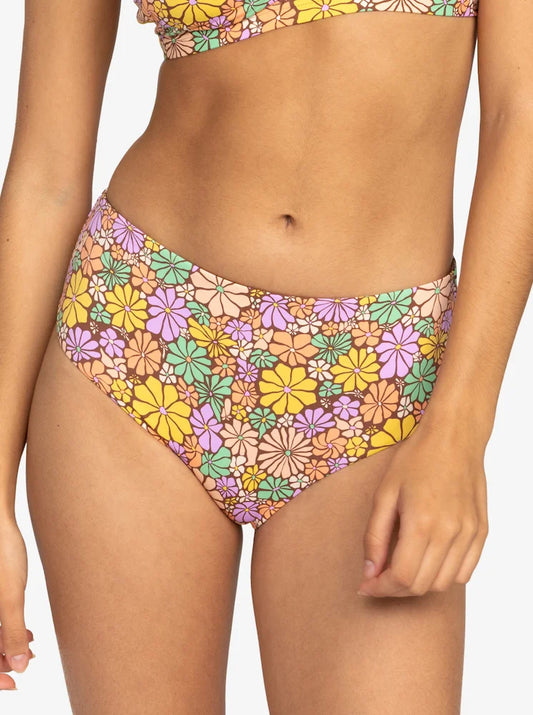 All About Sol - Braguita de bikini hipster alta para mujer