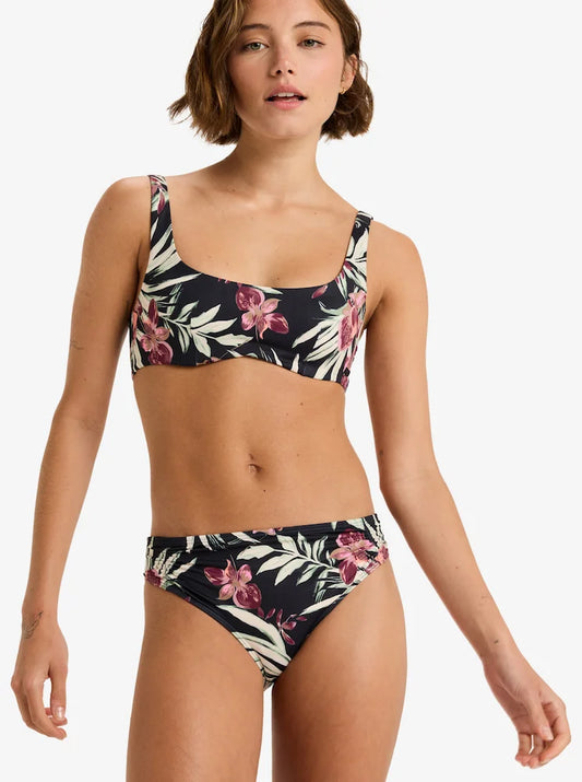 Printed beach classics floral - Braguita hipster de bikini para mujer