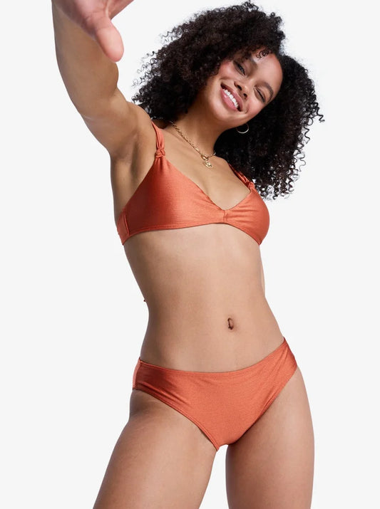 Beachside Bohemian Hipster Naranja Ginger - Braga de bikini hipster para mujer