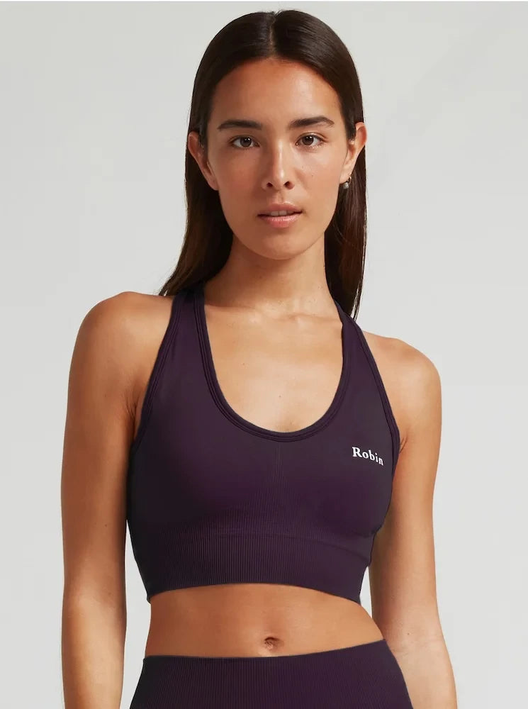 Top deportivo Chocolate para mujer